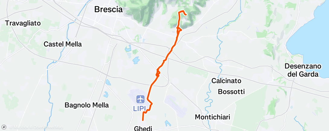 活动地图，Ciclismo