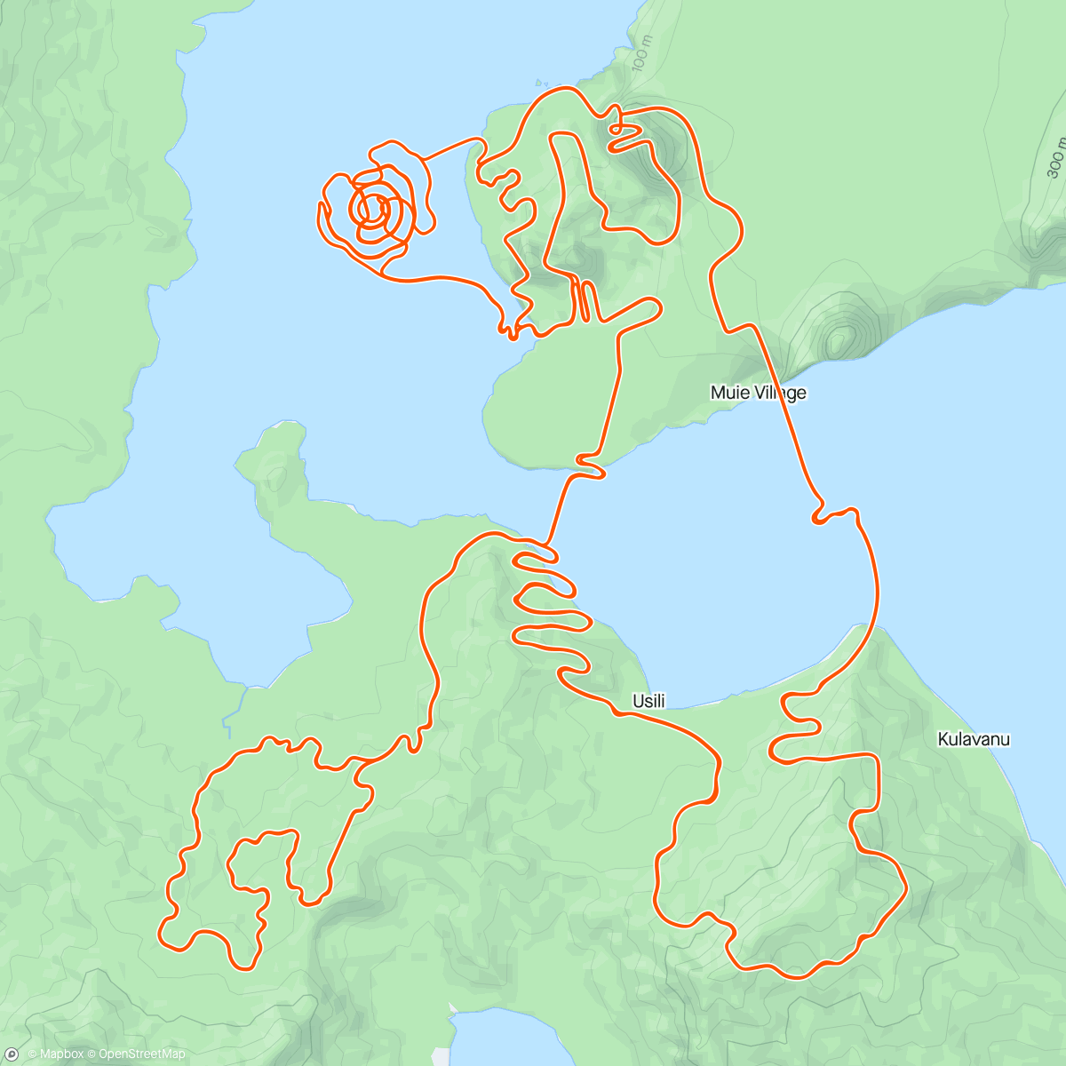 Map of the activity, Zwift - PMA 3x15 30/25 + Force/vélocité