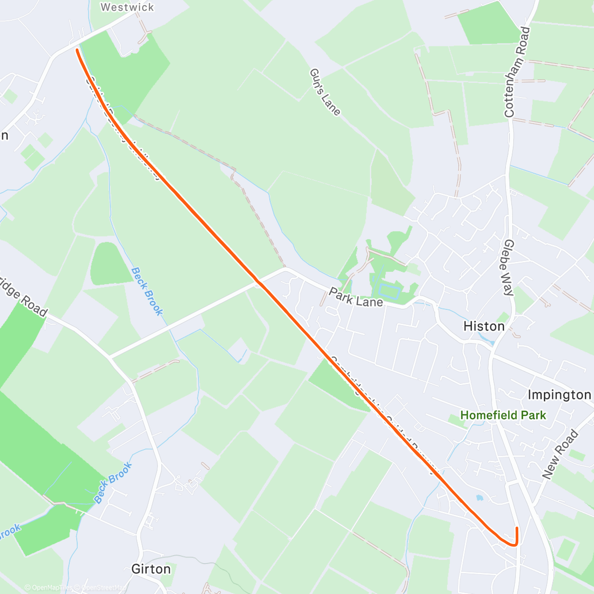 Map of the activity, ong