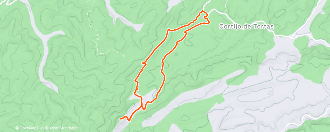 Map of the activity, 2025-12-26 almenara desde el barrancazo con raquetas de nieve vuelta po Senderismo TwoNav