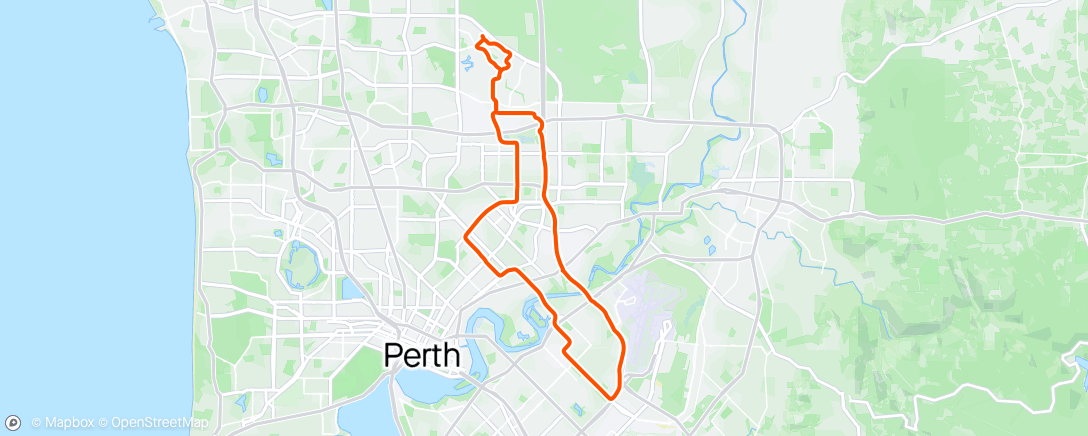 Map of the activity, Morning Ride 💨💨
