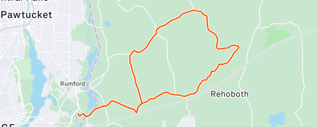 Map of the activity, Ice road truckin’ (not really that much ice, not really truckin’)