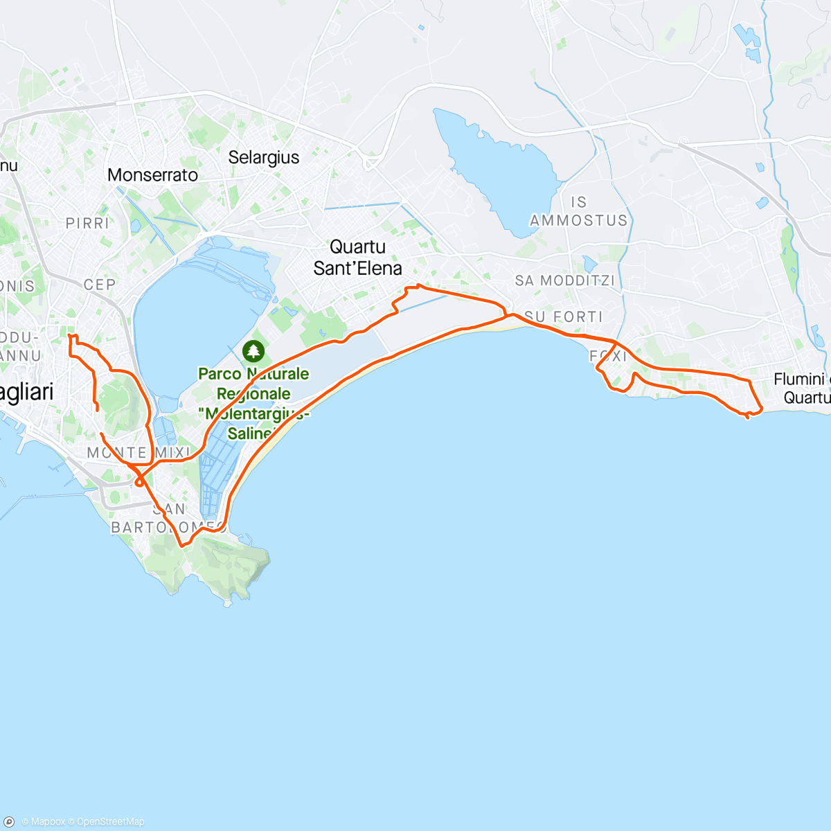 Mapa de la actividad (Morning Mountain Bike Ride)