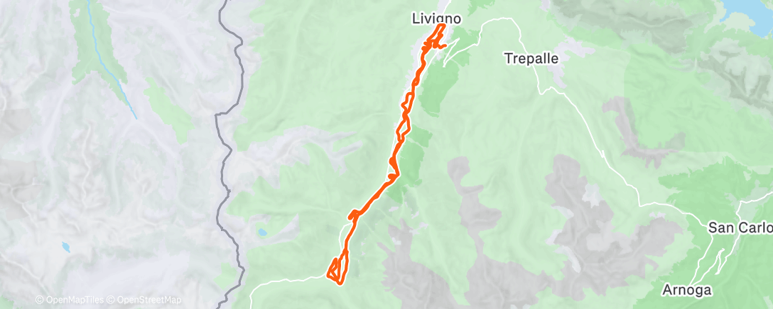 Map of the activity, Rolig klassisk