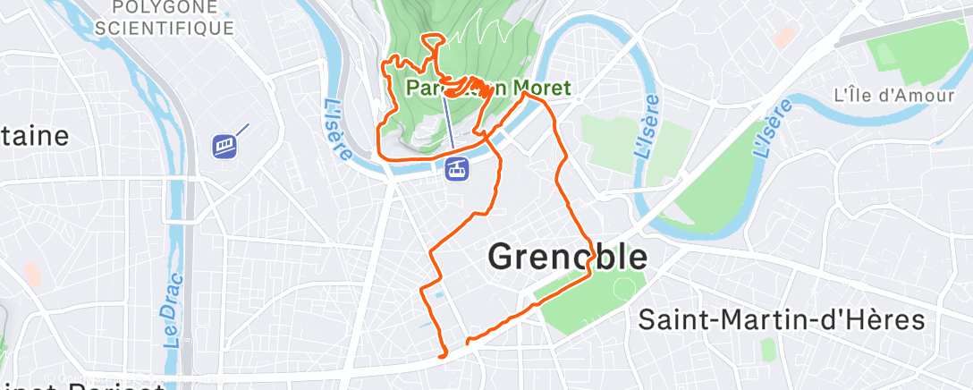 Map of the activity, La saucisse