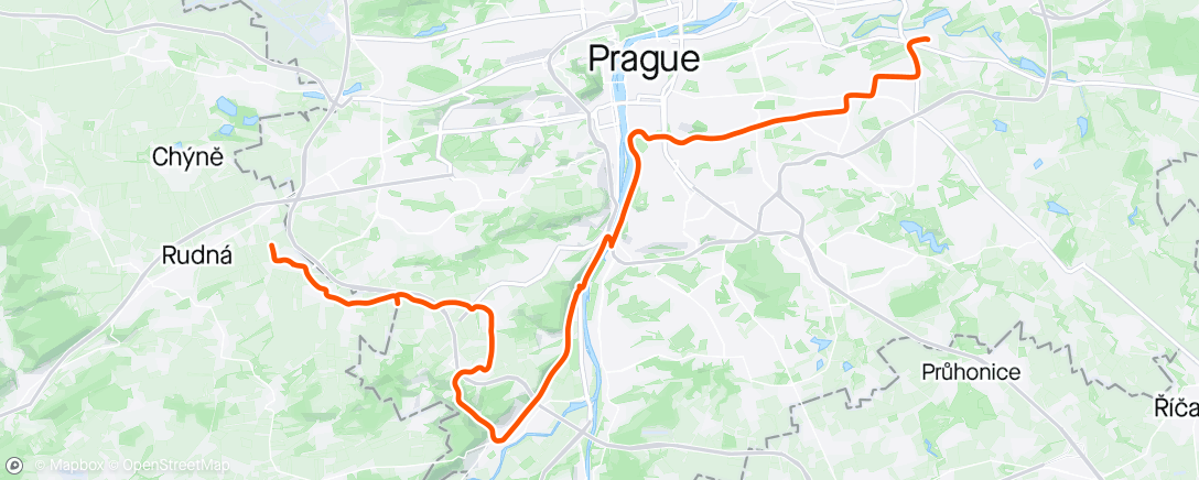 Map of the activity, Od Škrábka dom