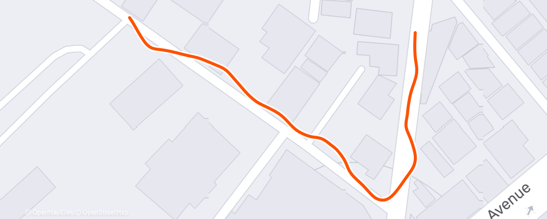 Map of the activity, Evening Struggle: 1.93 km of Pure Frustration 😩🚶‍♂️