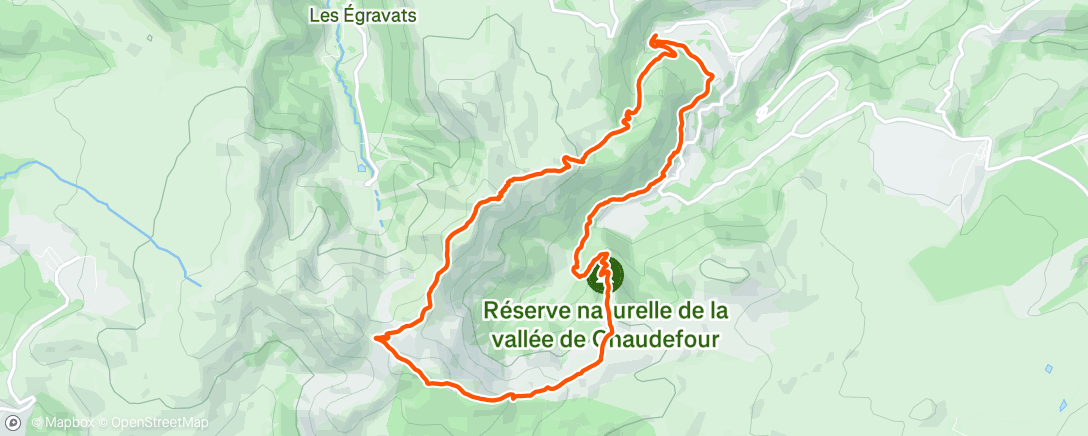 Mapa da atividade, Marche matinale