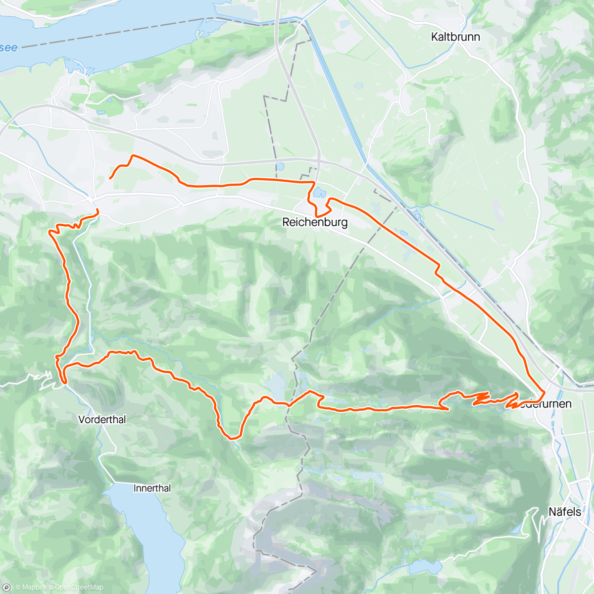 Map of the activity, Mit dem Stollengetier im Garten
