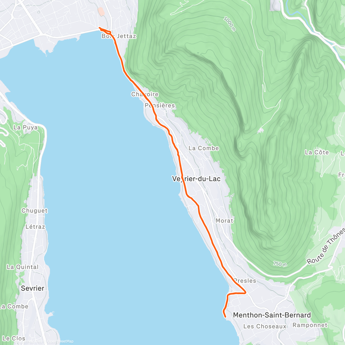 「Petit footing, avec Léo et Pierre Adrien 🤗」活動的地圖