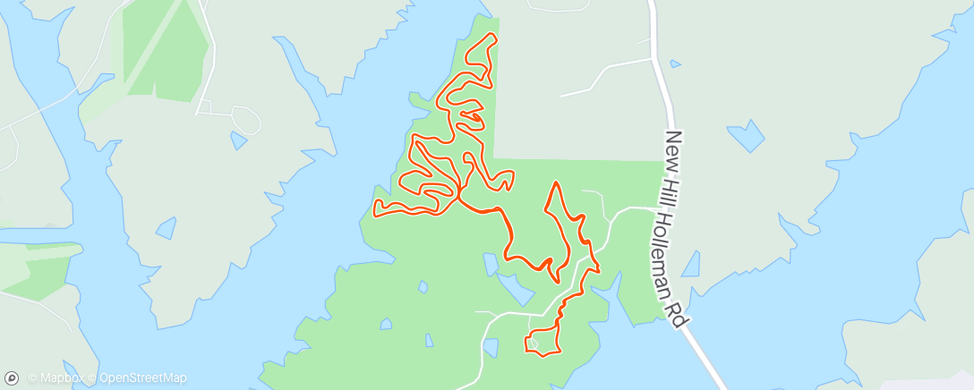 Map of the activity, 100 mile week recovery ride