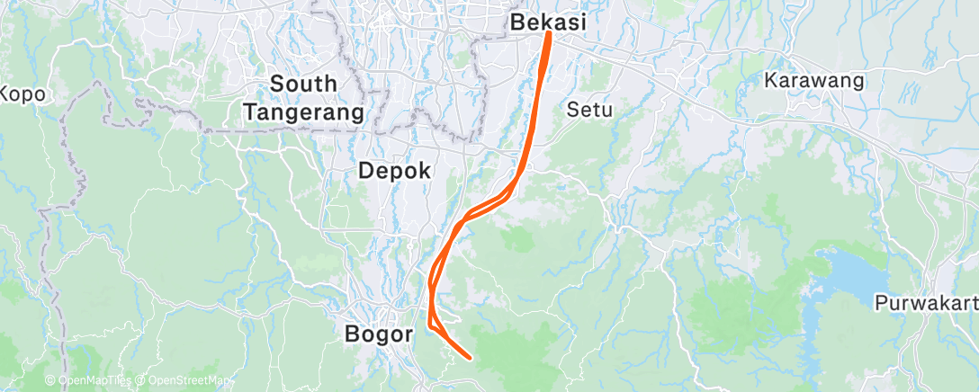 Map of the activity, BE 90 COM 2025