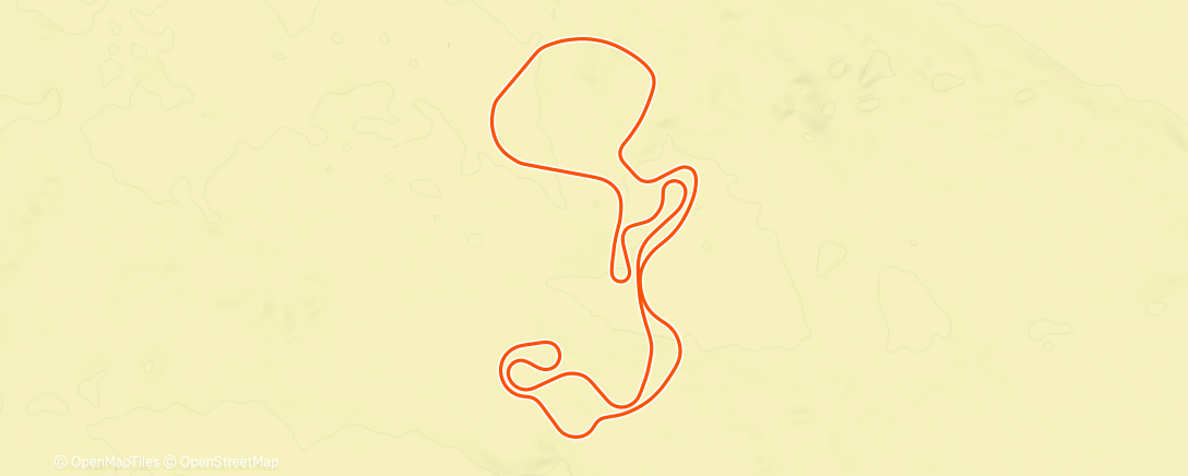 Map of the activity, MyWhoosh - Hudayriyat Octopus Loop