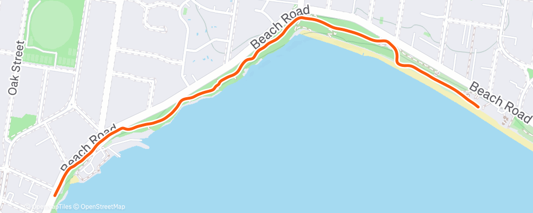 Карта физической активности (Morning Run)