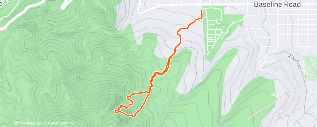 Map of the activity, Relaxed Freeway