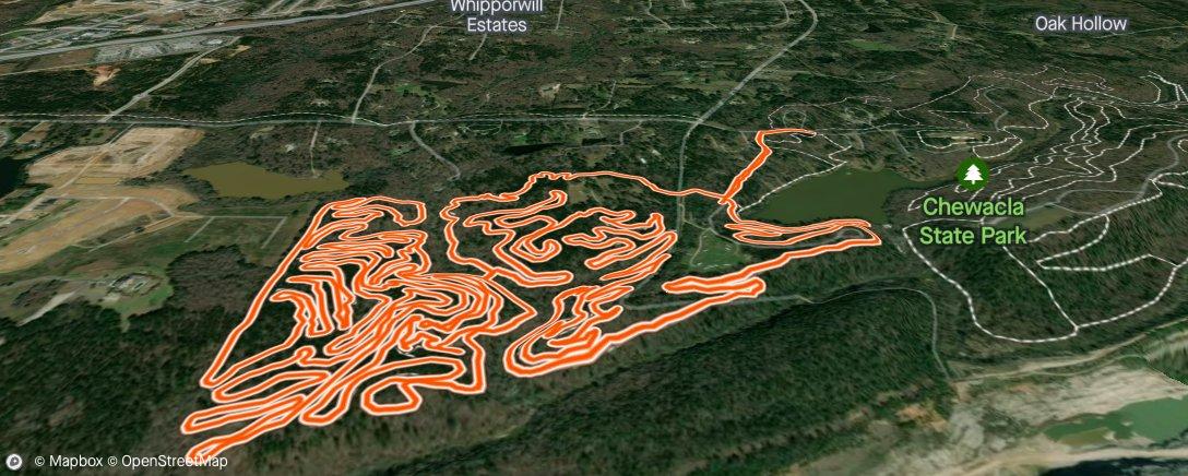Map of the activity, MTB Marathon Nats Pre Ride w/ Dirt Camp
