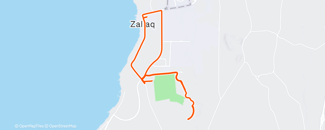 Map of the activity, Coffee spinning in a different desert