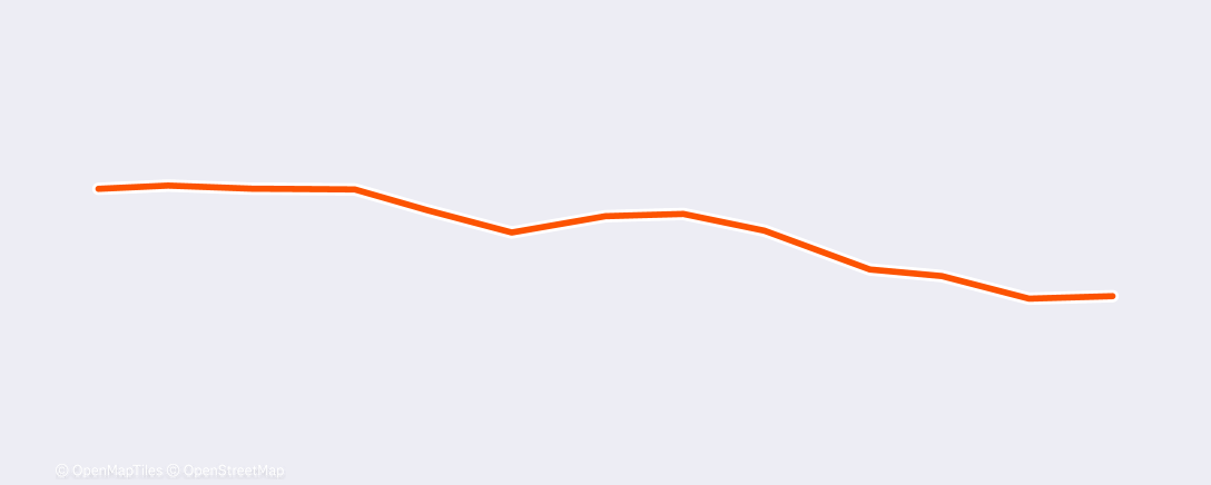 Map of the activity, 7️⃣7️⃣8️⃣ - 💙 - Morning Walk