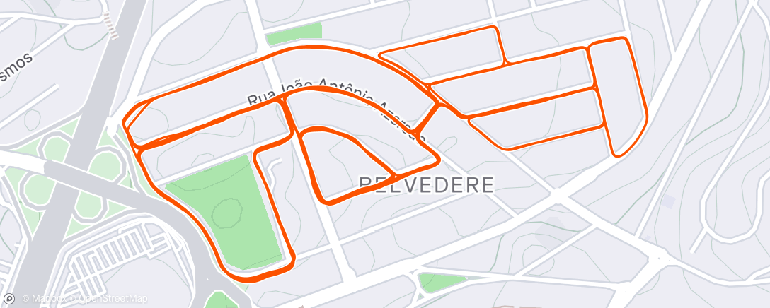 Map of the activity, Duas horas de Z2