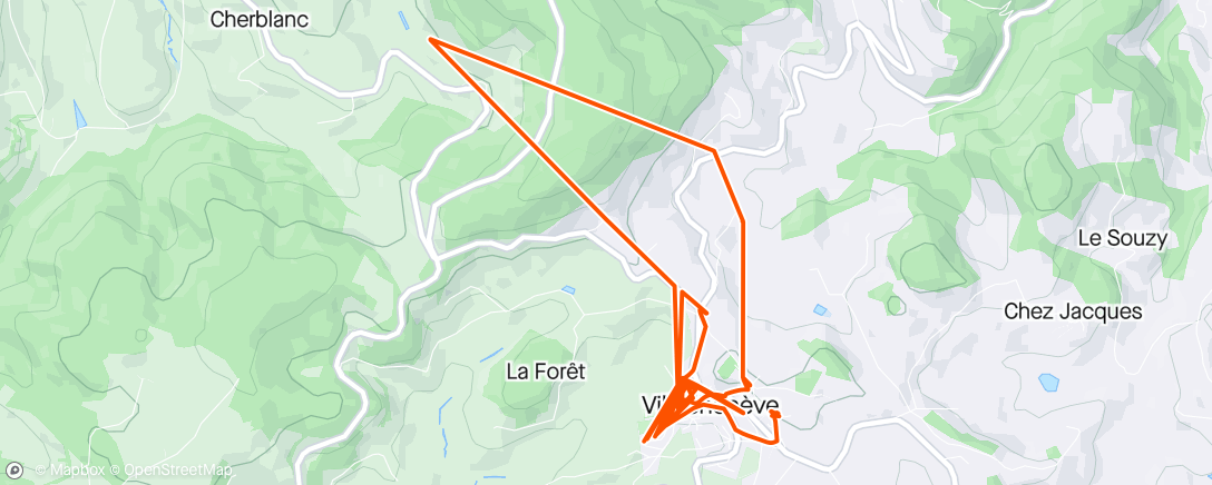 Map of the activity, Reco officielle du Milo'Trail 2o24 (GPS HS 😒)
