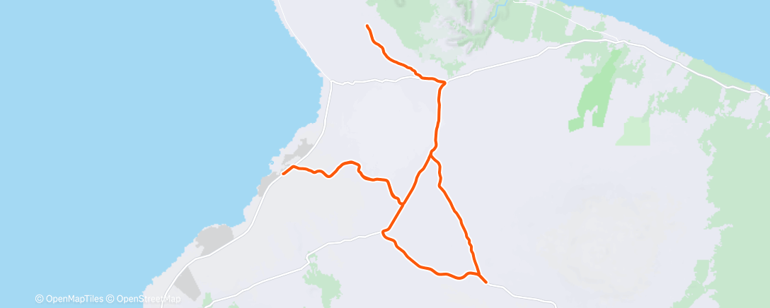 Карта физической активности (Hawaiian Hill Reps ☀️ 🌧️ ☕️)