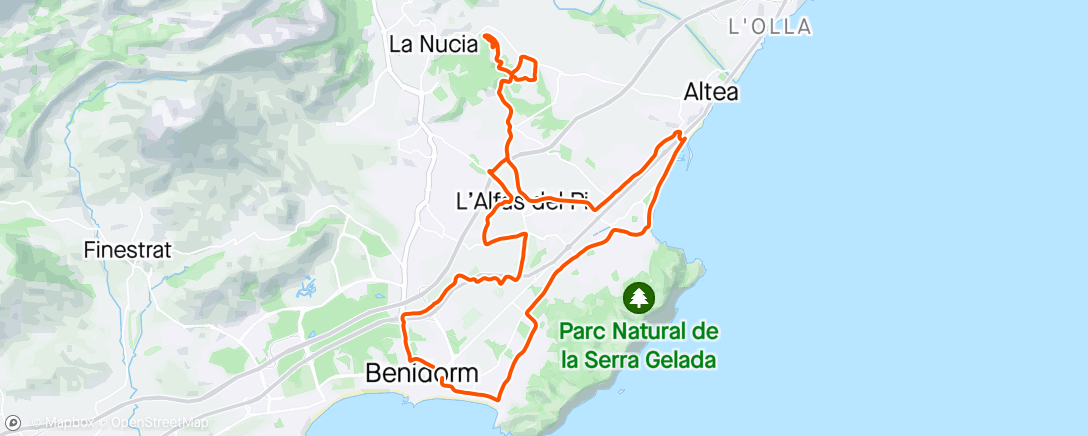 Map of the activity, Captivador