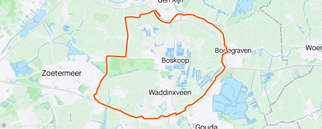Map of the activity, Heerlijk rondje samen bikkelen met Kevin🚲🌞🎉👍