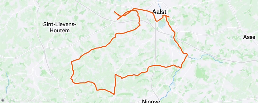 Map of the activity, Wielersport