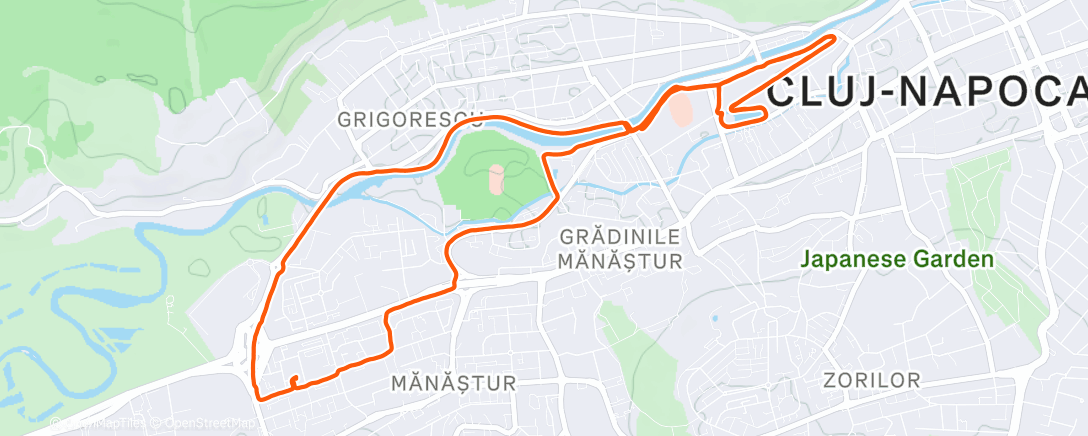 Карта физической активности (Parc)