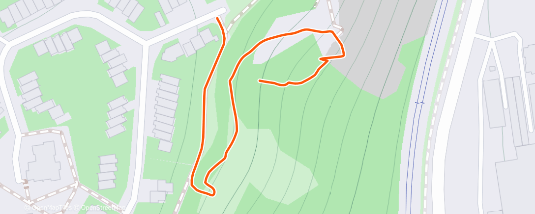 Map of the activity, Lov na dron