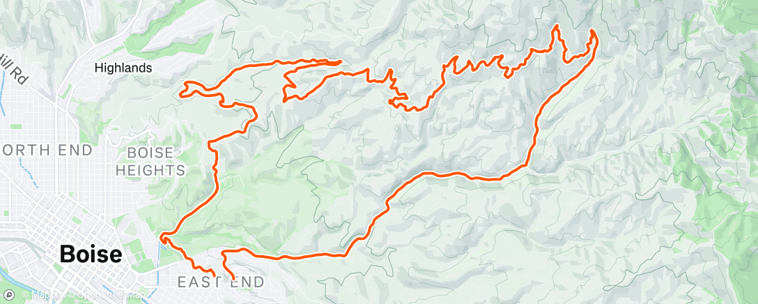 Map of the activity, Morning Ride - 117g/hour - got MTB back, so lots of stopping and adjusting new equipment. Grateful to have it back.