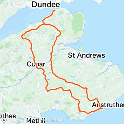 Pittenweem Anticlockwise loop | 59.5 mi Cycling Route on Strava