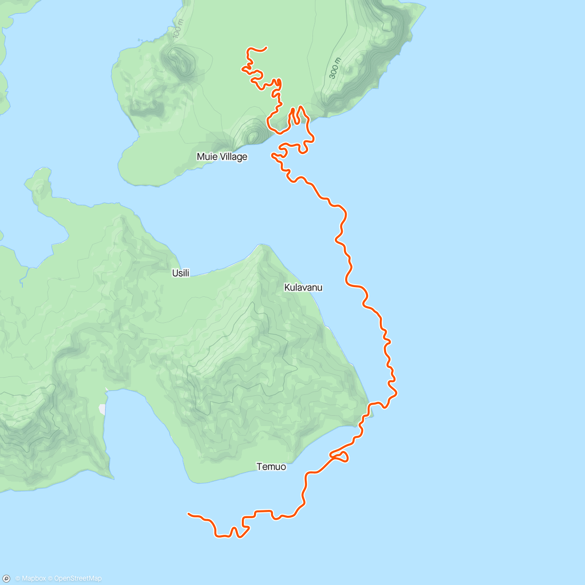 Map of the activity, Zwift - 4x4 Threshold in Watopia