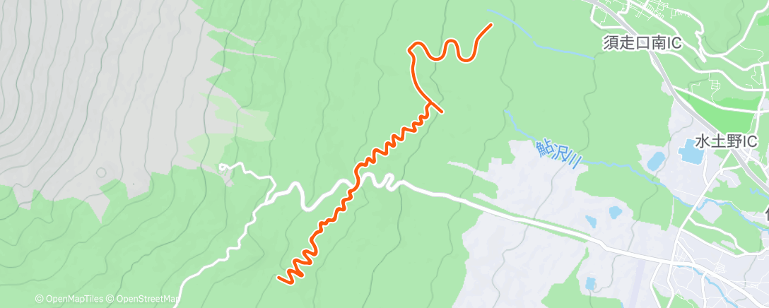 Map of the activity, MyWhoosh - Sub Threshold #2