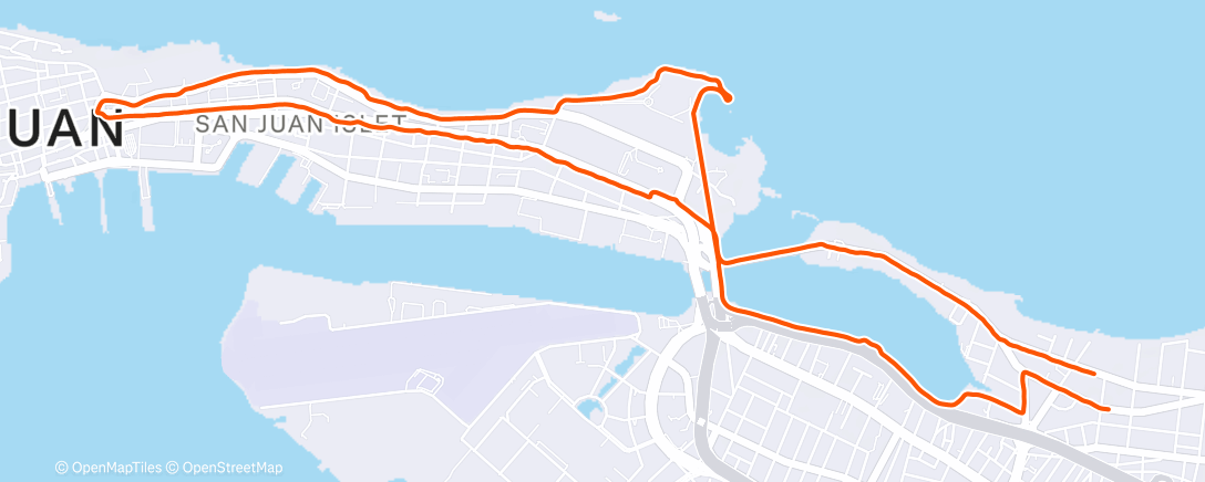 Map of the activity, Long and low