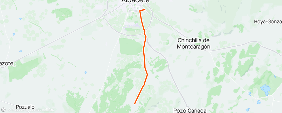 Map of the activity, Poco a poco