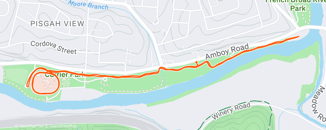 Map of the activity, turning the wheels