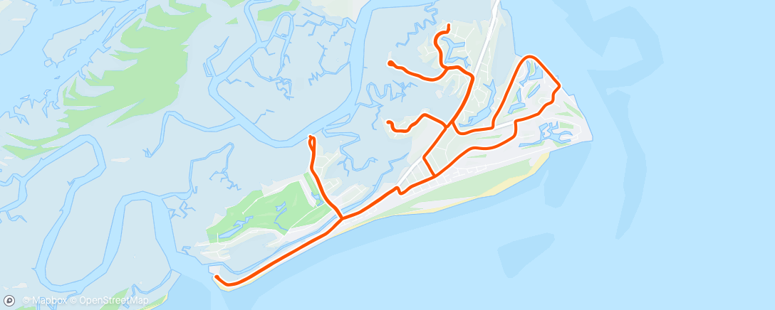 Map of the activity, Morning Ride