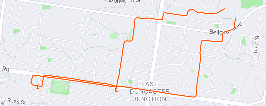 Mapa de la actividad (Evening E-Bike Ride ⚡)
