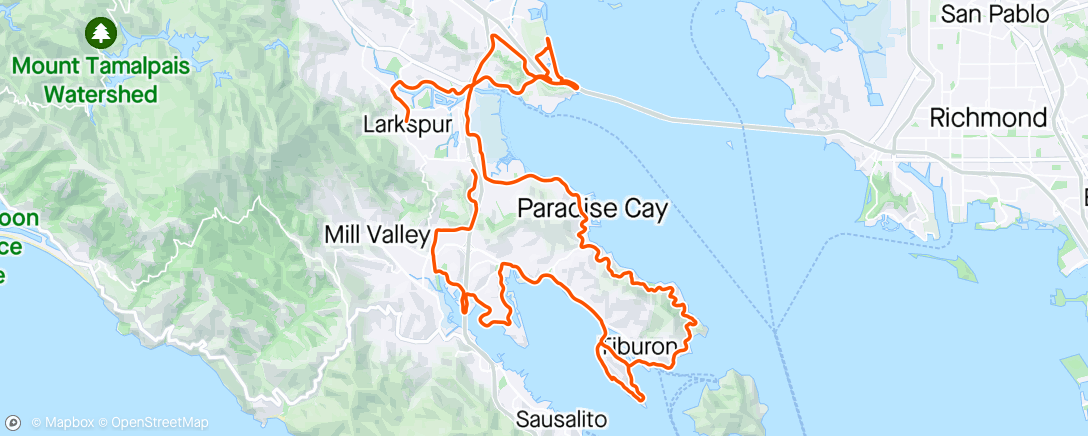 Mapa da atividade, Paradise and more