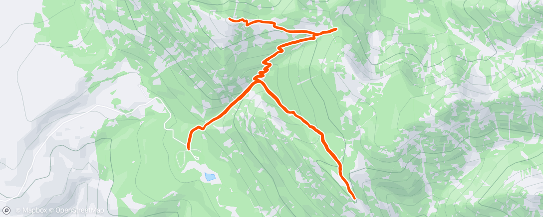 Map of the activity, La Sals - Gold Knob, Mountain View Trail