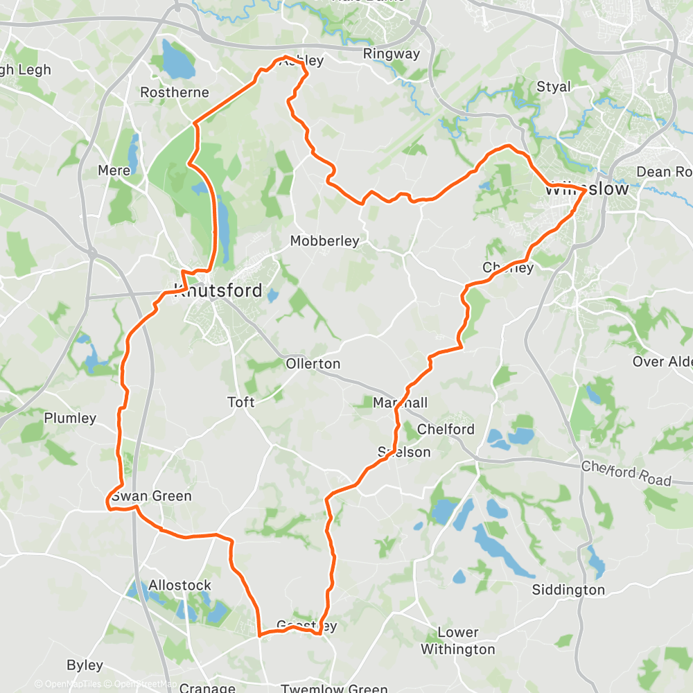 Map of the activity