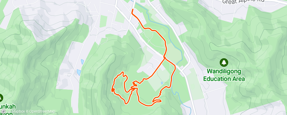 Map of the activity, MTB Mystic on new trails :-)