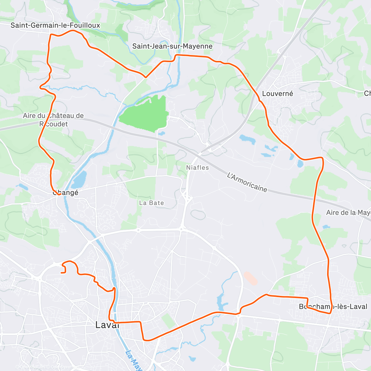 Карта физической активности (ROUVY - Race: LIGA UBL | 2025 CHRISTMAS LEAGUE | STAGE 6)