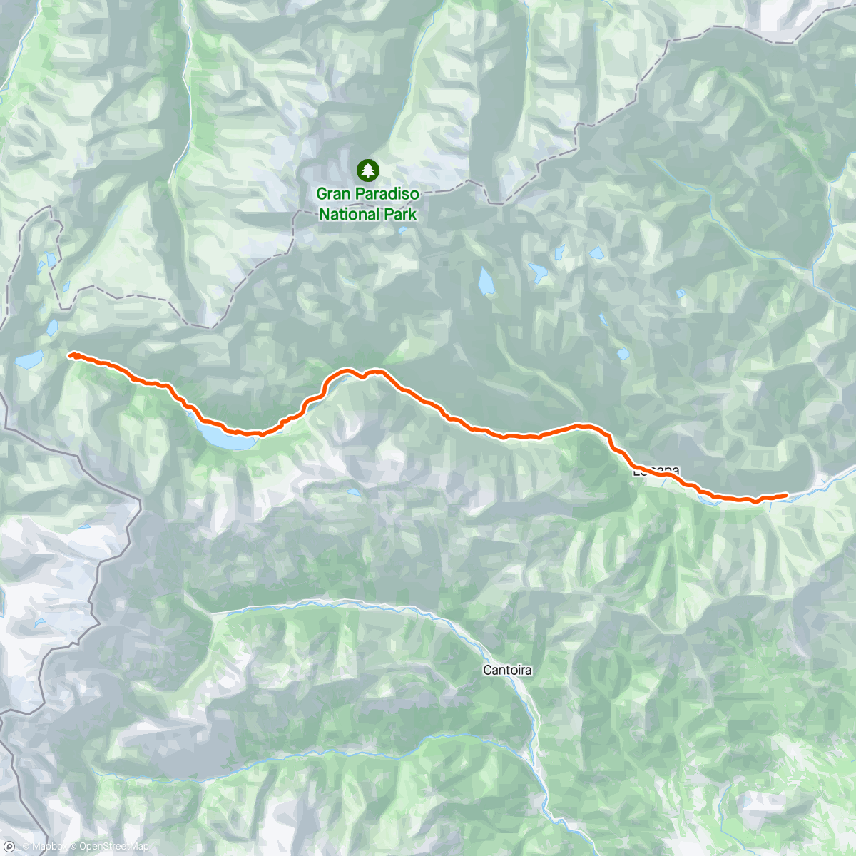 Mapa da atividade, ROUVY - Colle del Nivolet | Italy