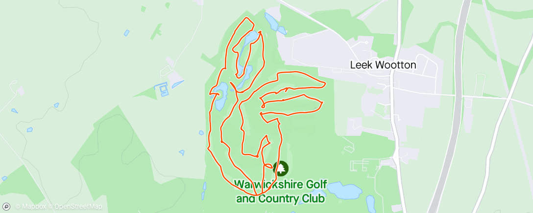 「Afternoon Golf」活動的地圖