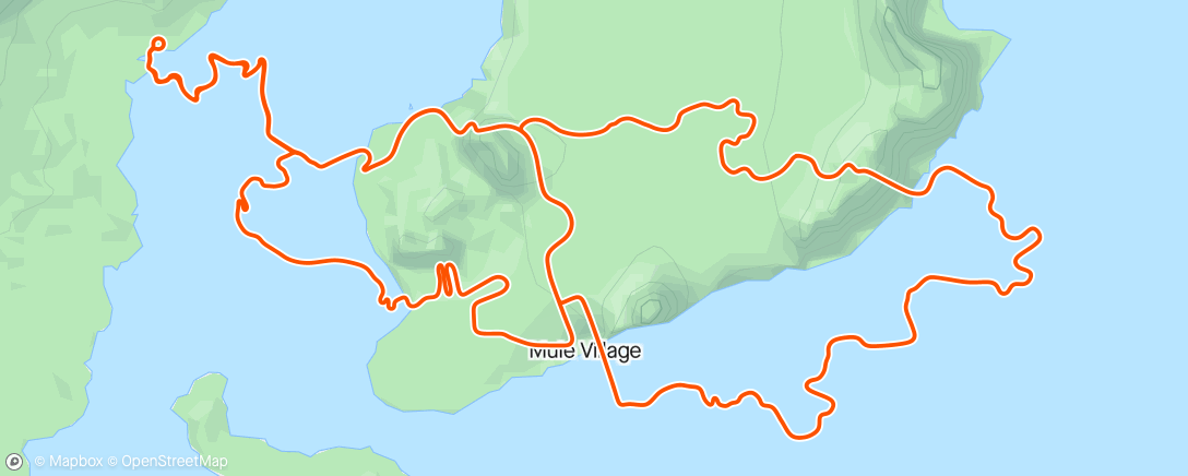 Map of the activity, Zwift - JOIN Cycling - 20x 2 min intensieve duurintervallen on Cote de Domancy in Watopia