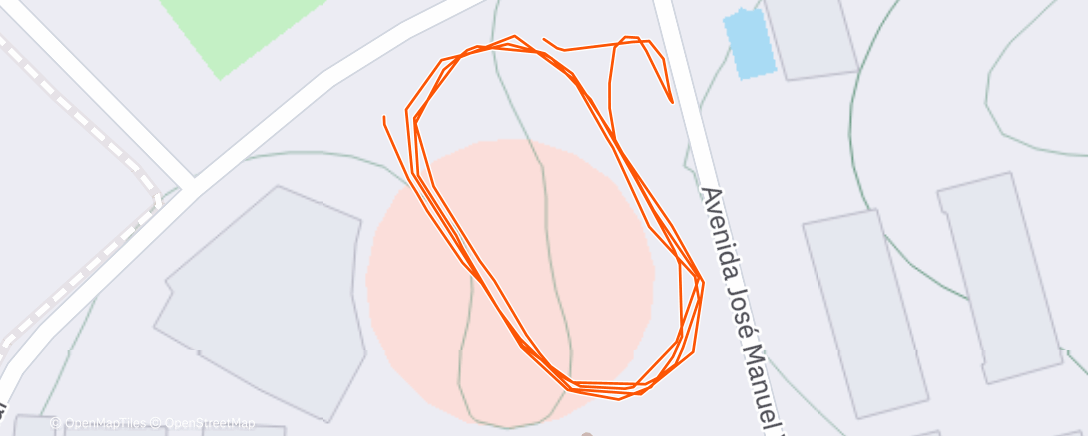 Carte de l'activité Afternoon Run