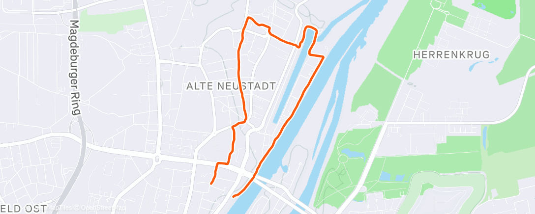 Map of the activity, Kaffee🌱Bohnen_Run