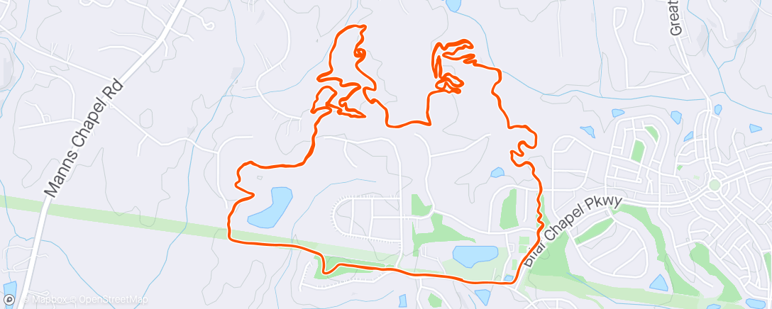 Map of the activity, Beast of Repetition MTB Single Speed
